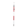 3.6m Telescopic Red/White Detail Pole