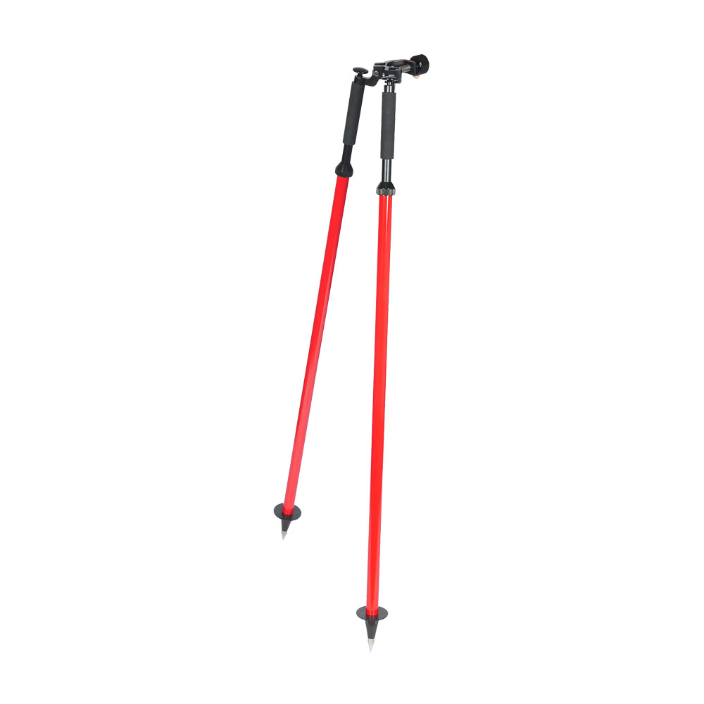 Sokkia 724897 Economy Prism Pole Bipod Red