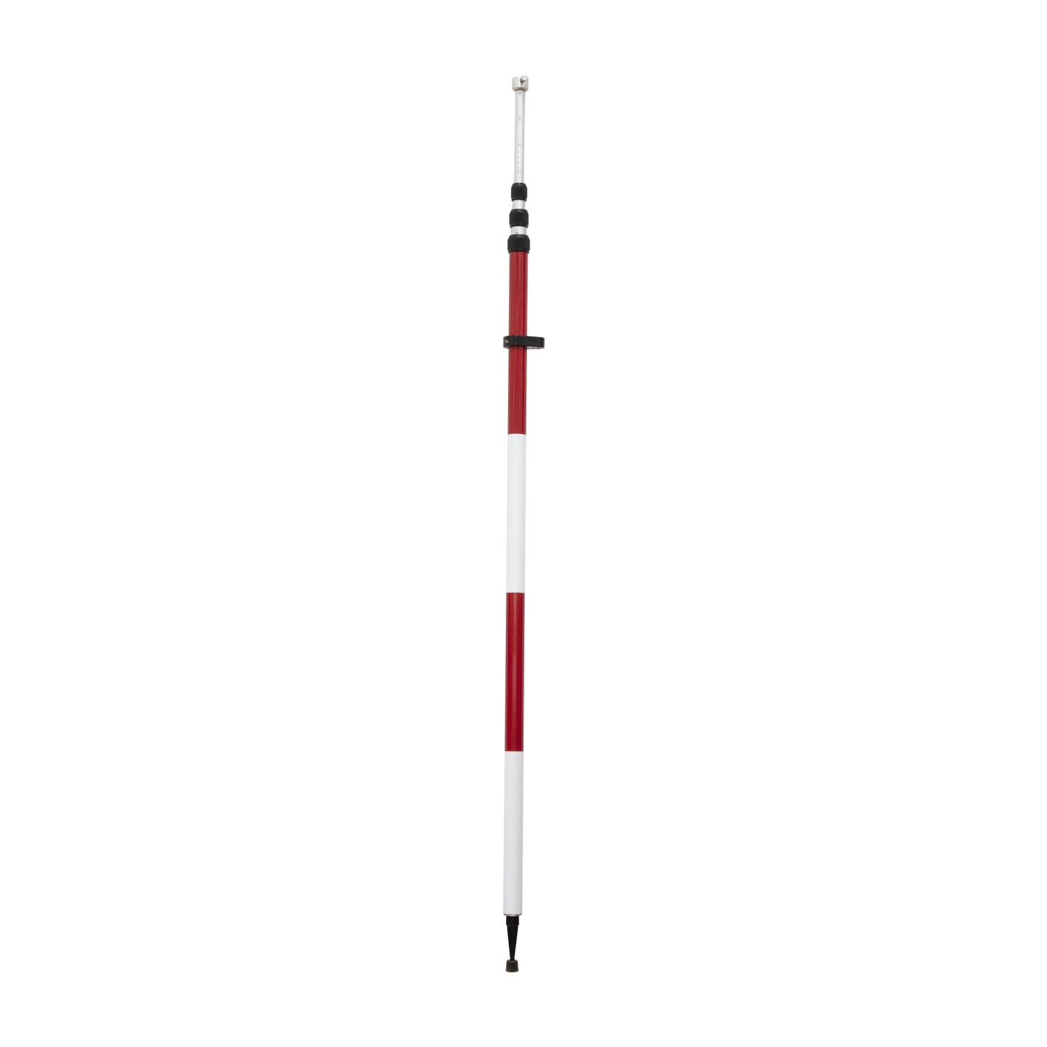 4.6m Telescopic Red/White Detail Pole