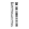 5m Dual Face Leveling Staff Barcode/ Metric