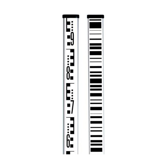 5m Dual Face Leveling Staff Barcode/ Metric