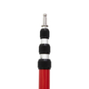 4.6m Telescopic Red/White Detail Pole