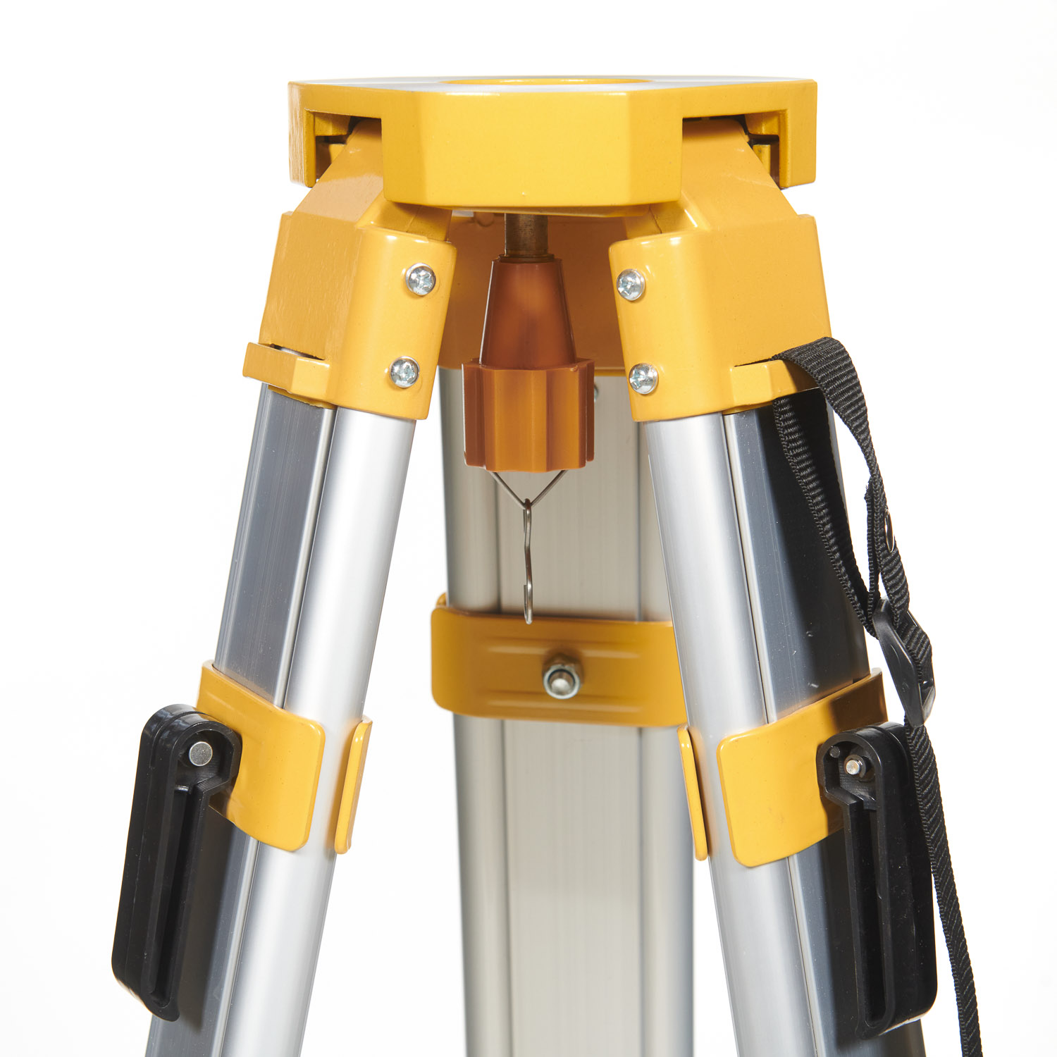 JZ-1 Aluminum Tripod For Theodolite With Double Locks (Screw-Clamp & Fast Clamp)