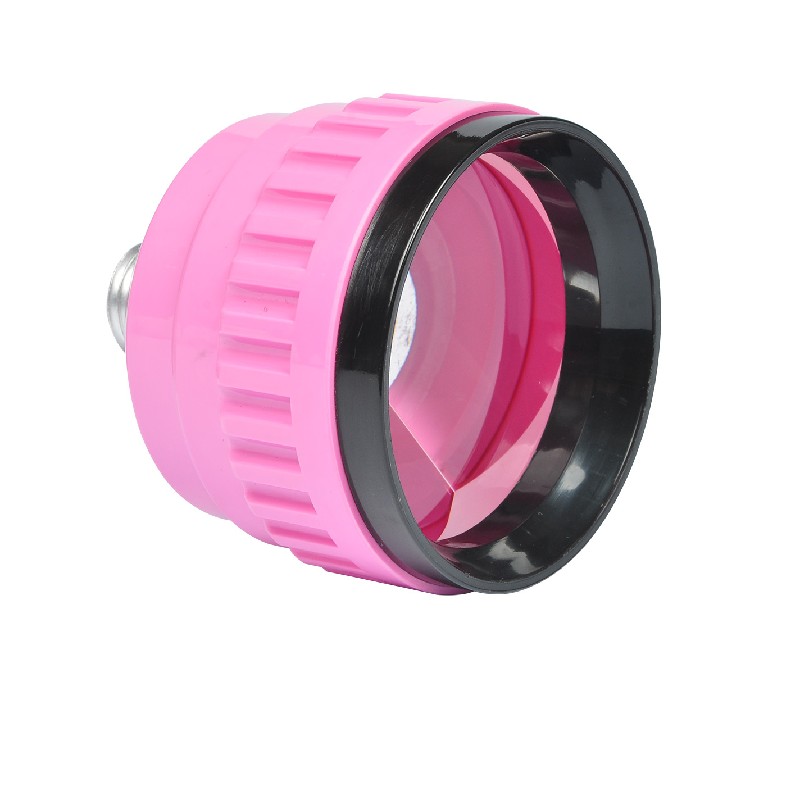 64mm Single Circular Prism with Pink PC Plastic Canister