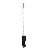 2.15m Telescopic Red/White Detail Pole